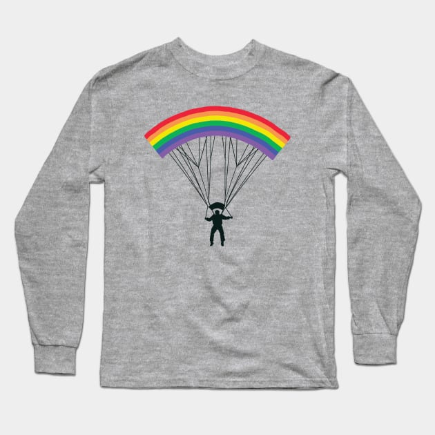 Ride the Rainbow Long Sleeve T-Shirt by Gammaray